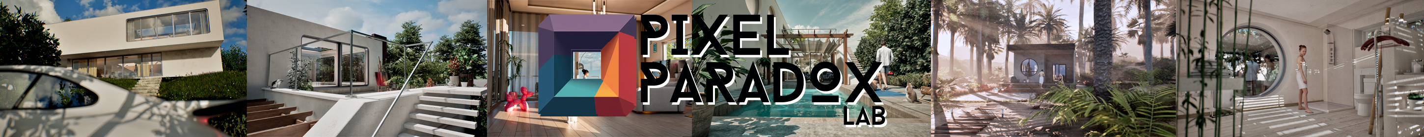 Bannière Pixel Paradox Lab